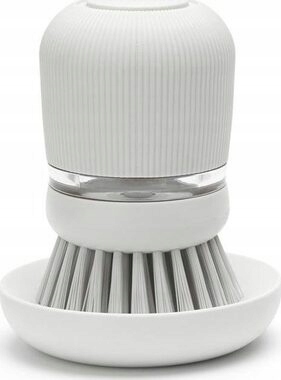 Levně Brabantia Kartáč na nádobí s dávkovačem saponátu v barvě