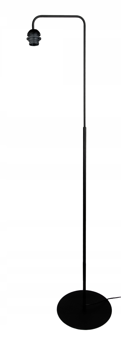 Stojací podlahová lampa Baza loftová základna pro Led lampu E27 ohnutá 150 cm