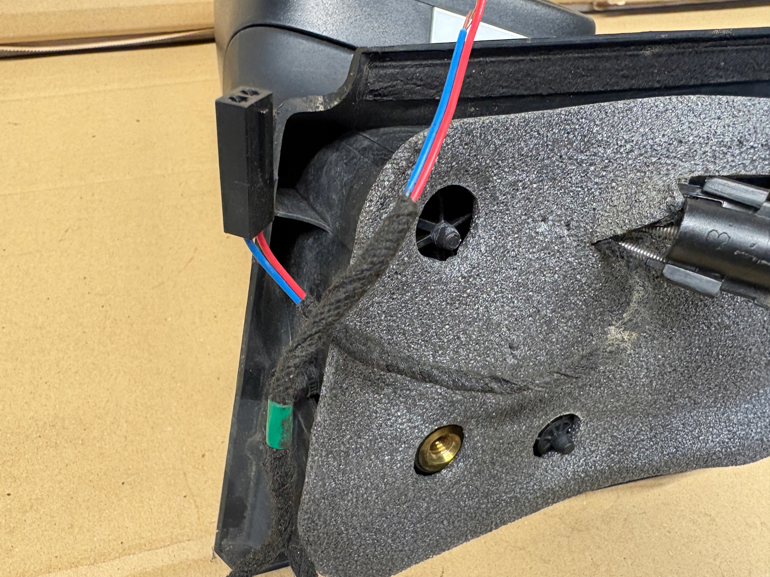 VW UP mirror exterior 2+2 PIN LB9A EUROPA