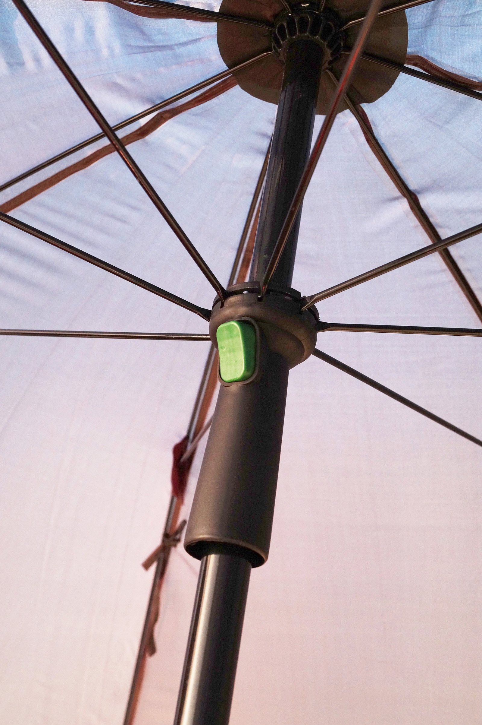 PARASOL WĘDKARSKI NAMIOT Z BOKAMI 3/4 220cm 2,2m Długość 170 cm