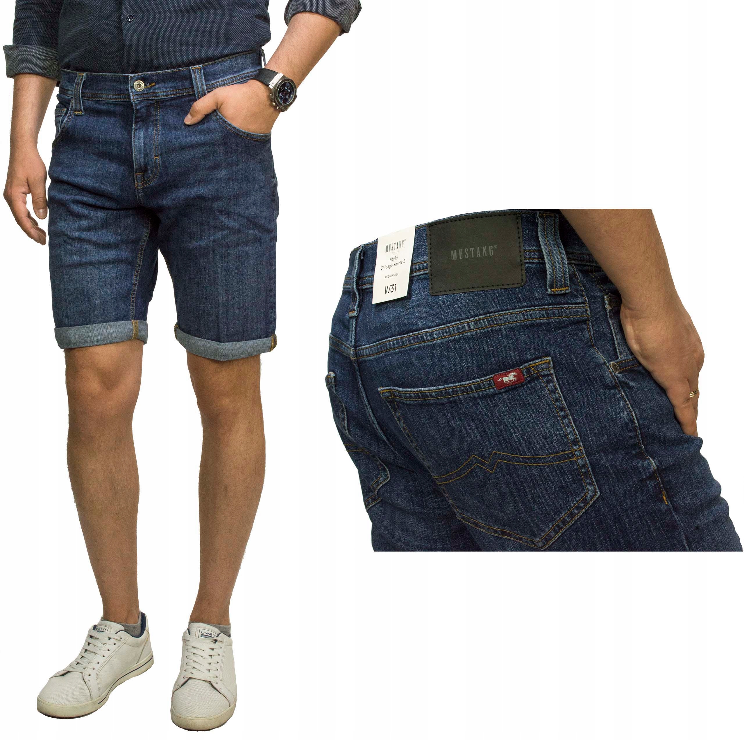Pánské kraťasy kraťasy Mustang Chicago Shorts Z 883 vel W32