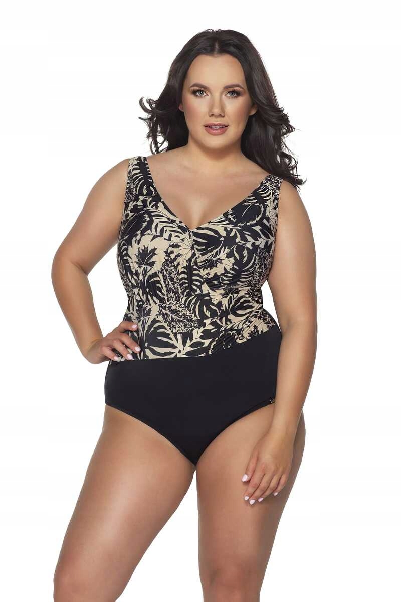 Ava Dámské jednodílné plavky Skj 51 mocca 90D