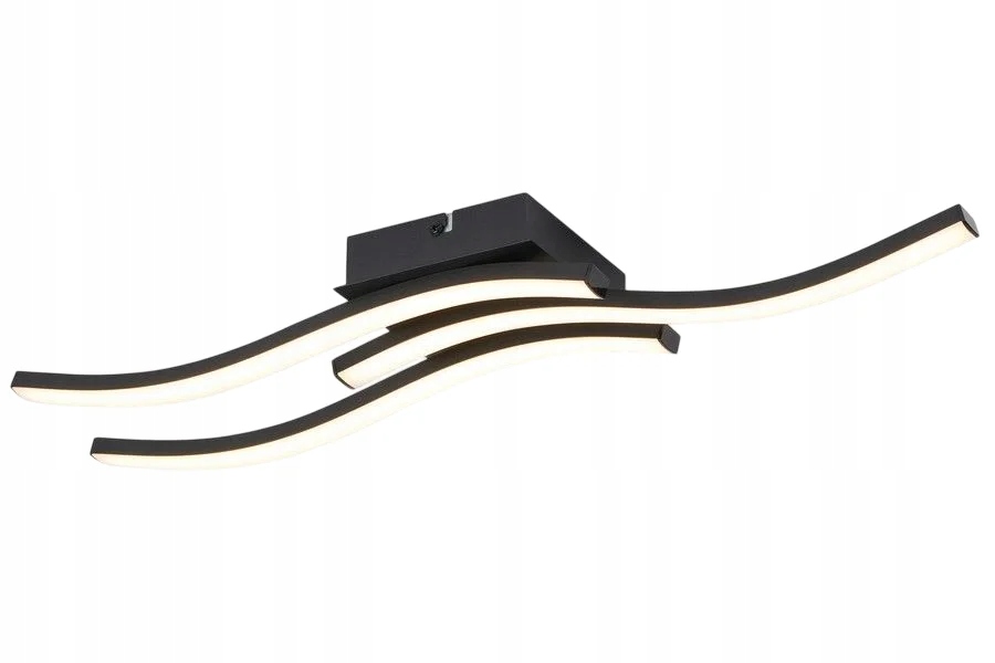 Velký stropní svítidlo Bradox s trojitou Led vlnou 3500 Kelvinů, ideální do obývacího pokoje