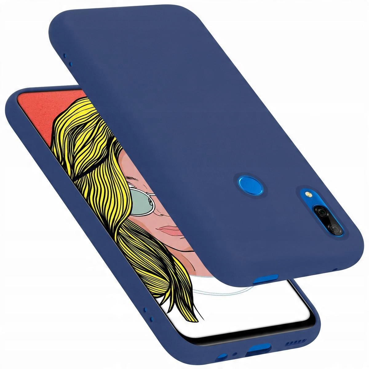 

Etui Matowe Slim do Huawei P Smart 2019 Szkło 9H