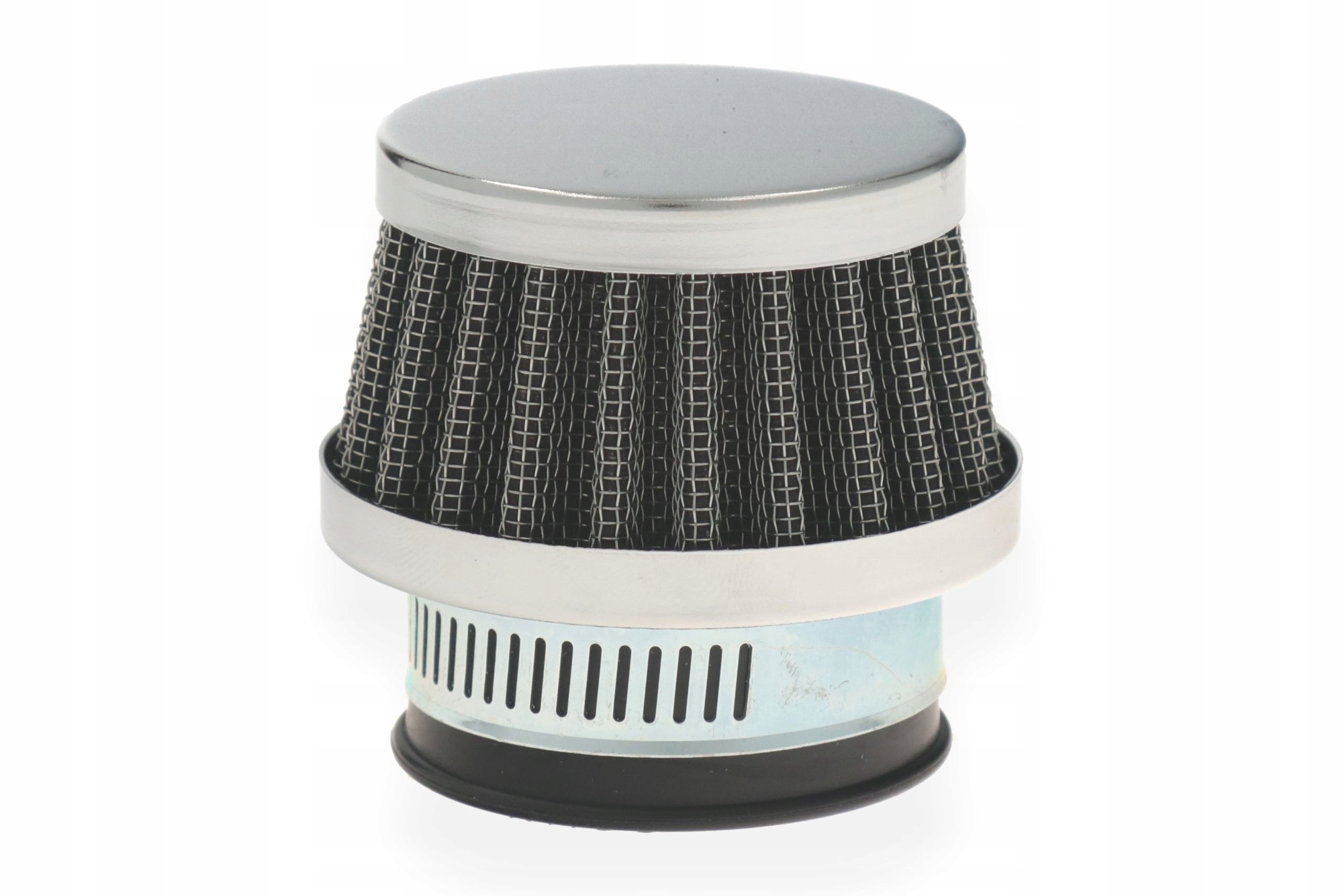 

Filtr Powietrza Stożkowy 28 MM Chrom Niski Motor
