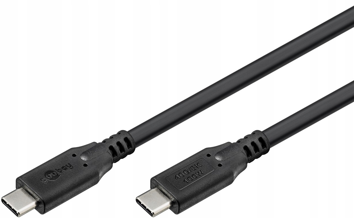 Kabel Goobay Usb-c 74183 USB4 240W 1m Wysoka Moc i Szybki Transfer