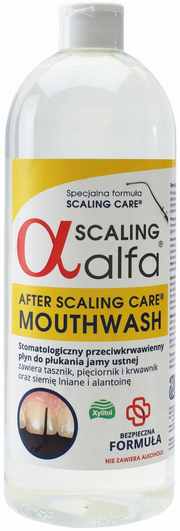 

Alfa Scaling Stomatologiczna Płukanka 1000ml/1L