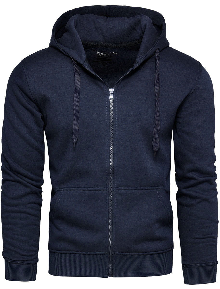 BLUZA MĘSKA Z KAPTUREM ROZPINANA XXL