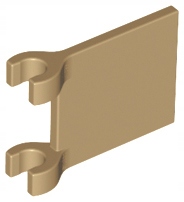 

Lego 2335 Flaga 2x2 piaskowa ciemna Nowa (1g)