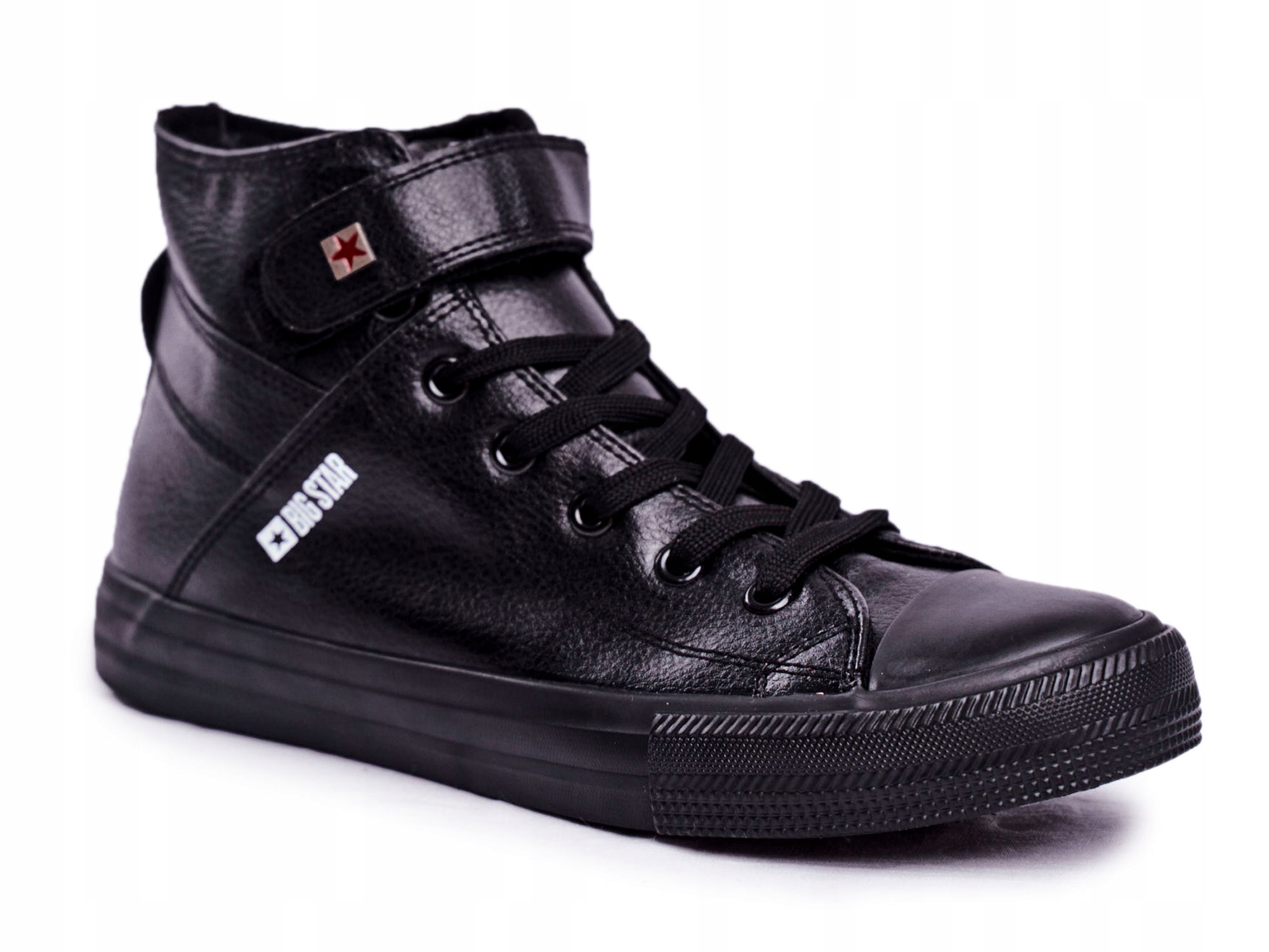 

Damskie Wysokie Trampki Big Star Czarne 39
