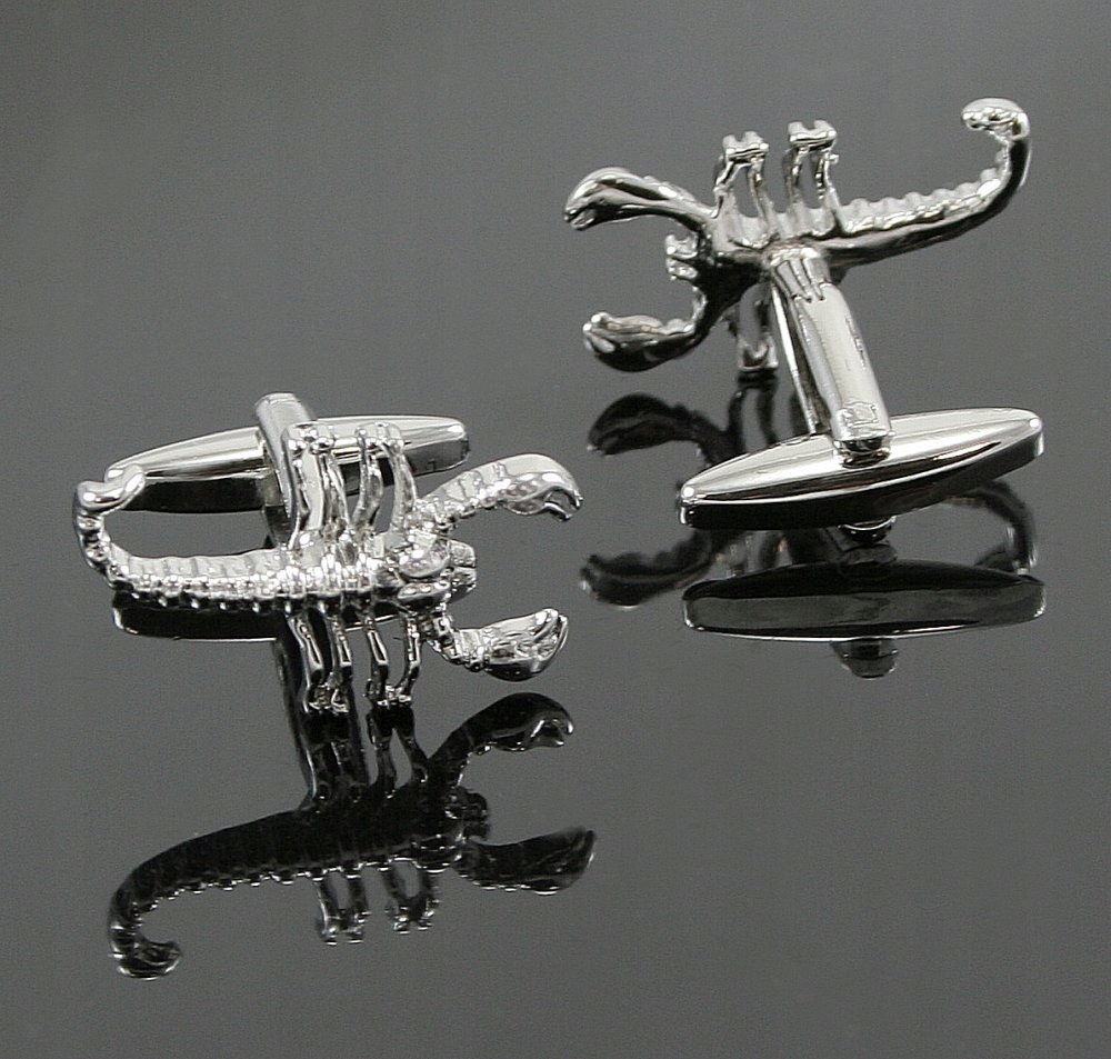 Tematyczne Spinki do Mankietów - Alties - Skorpiony Marka Inna marka