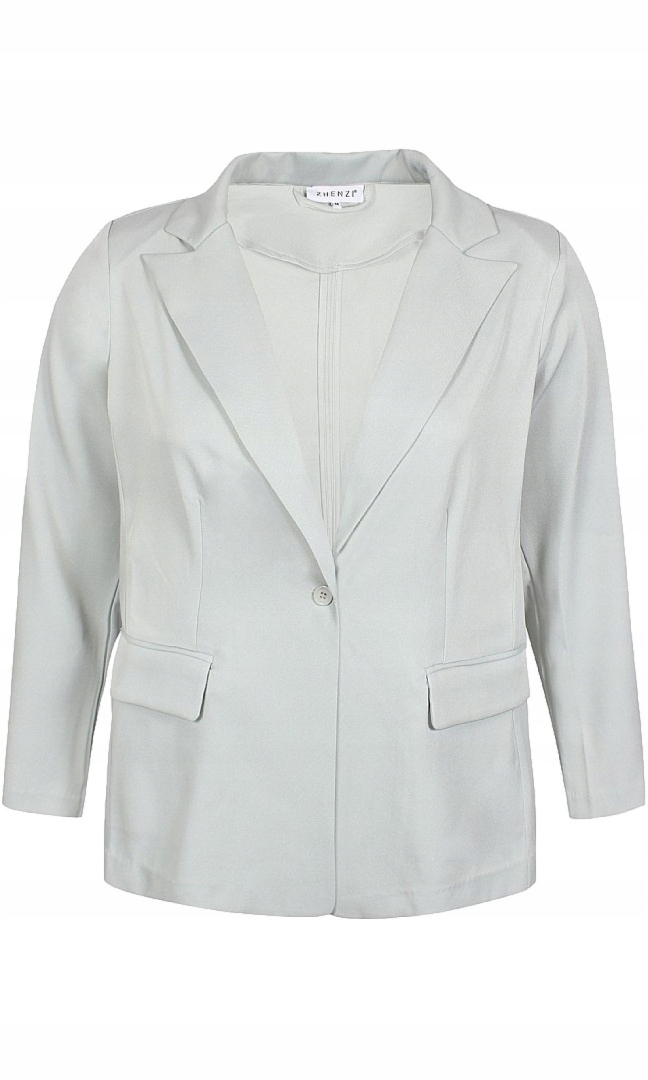 Bolerko Plus Size Zhenzi Mátové Klasické Sako Z099 44