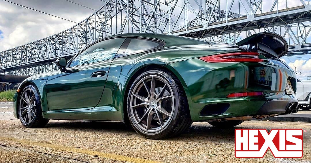 Hexis Gloss Sherwood Green Vinyl Wrap | HX20V14B