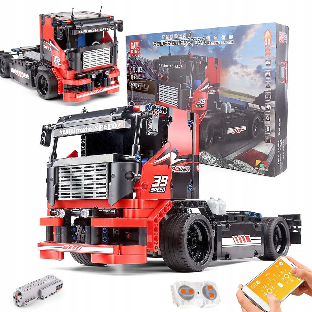 

Klocki Technic Sterowana Ciężarówka Auto 570 el Rc