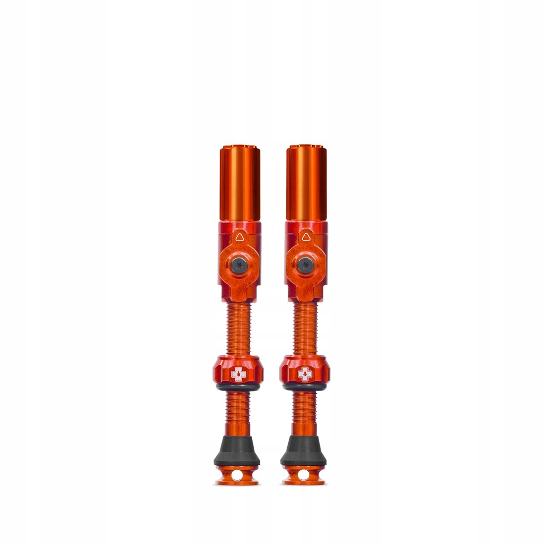 Muc-off Big Bore Hybrid Schrader 45 mm Orange Bezjádrové ventily Tubeles