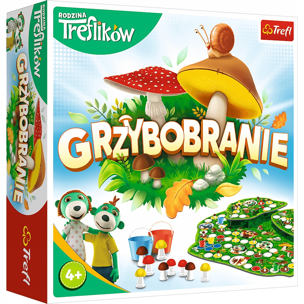 

Gra Planszowa Rodzinna Grzybobranie Trefliki Trefl
