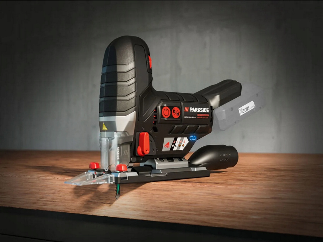 WYRZYNARKA AKUMULATOROWA PARKSIDE PERFORMANCE PSSPA 20-Li C3 20 V Głębokość cięcia w metalu 20 mm