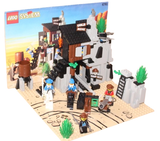 LEGO WESTERN 6761 INSTRUKCJA Bandit's Secret Hide-Out ZESTAW UNIKAT