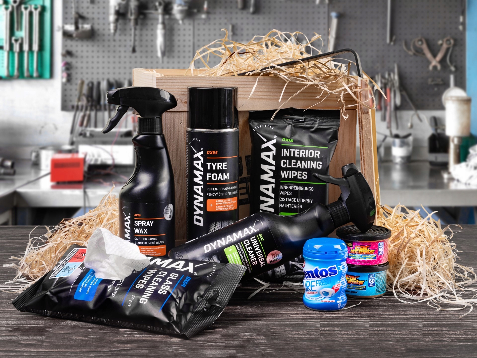 Levně Dárková bednapro řidiče box pro muže Narozeniny na Svátek dárek Páčidlo