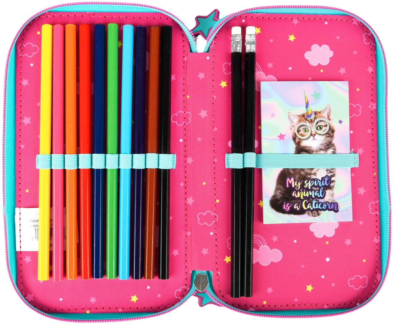 PIÓRNIK PODWÓJNY WYPOSAŻENIEM MLF KOT KOTEK 628320 Marka St. Majewski