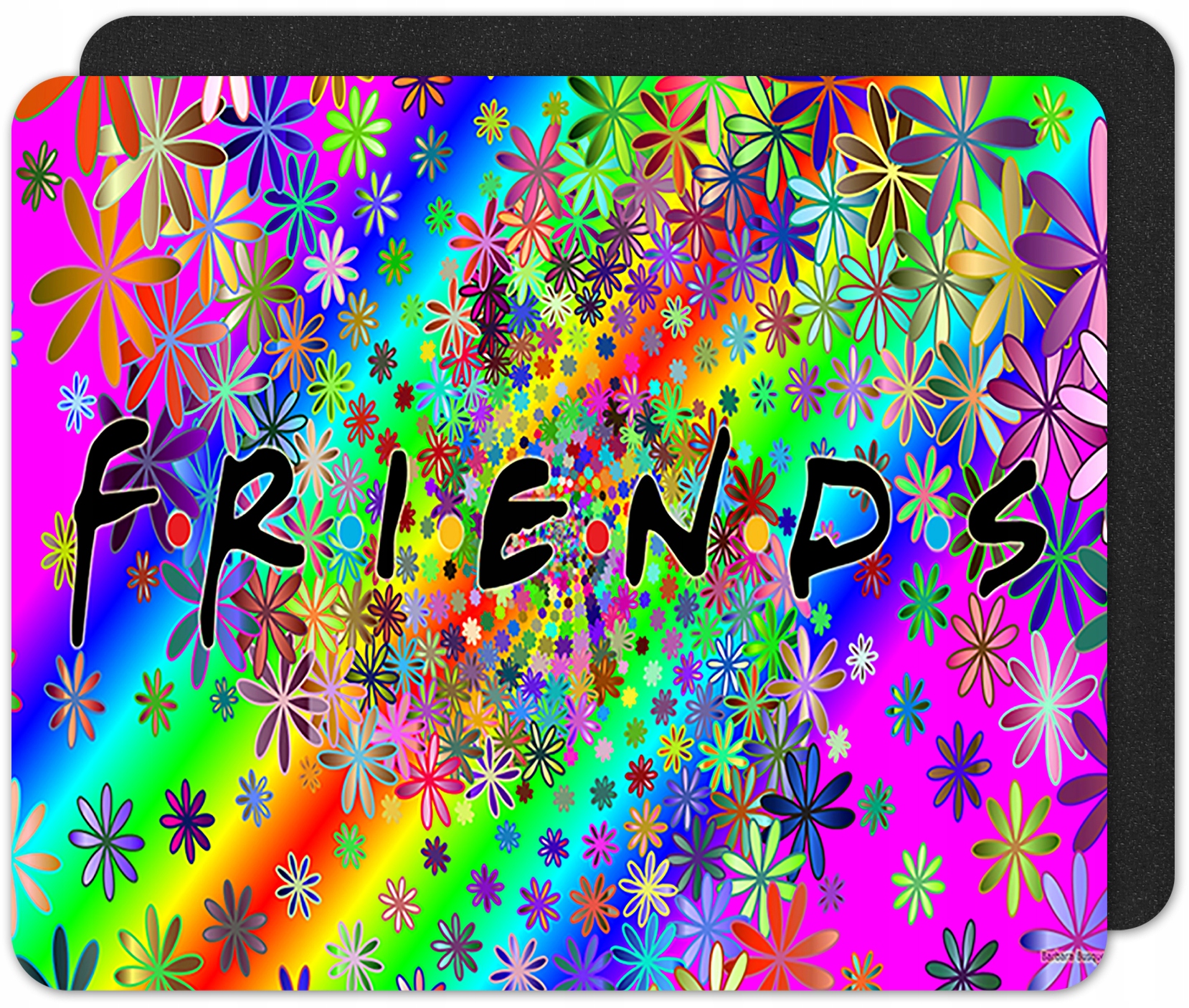 PODKŁADKA POD MYSZKĘ PRZYJACIELE + dowolny tekst