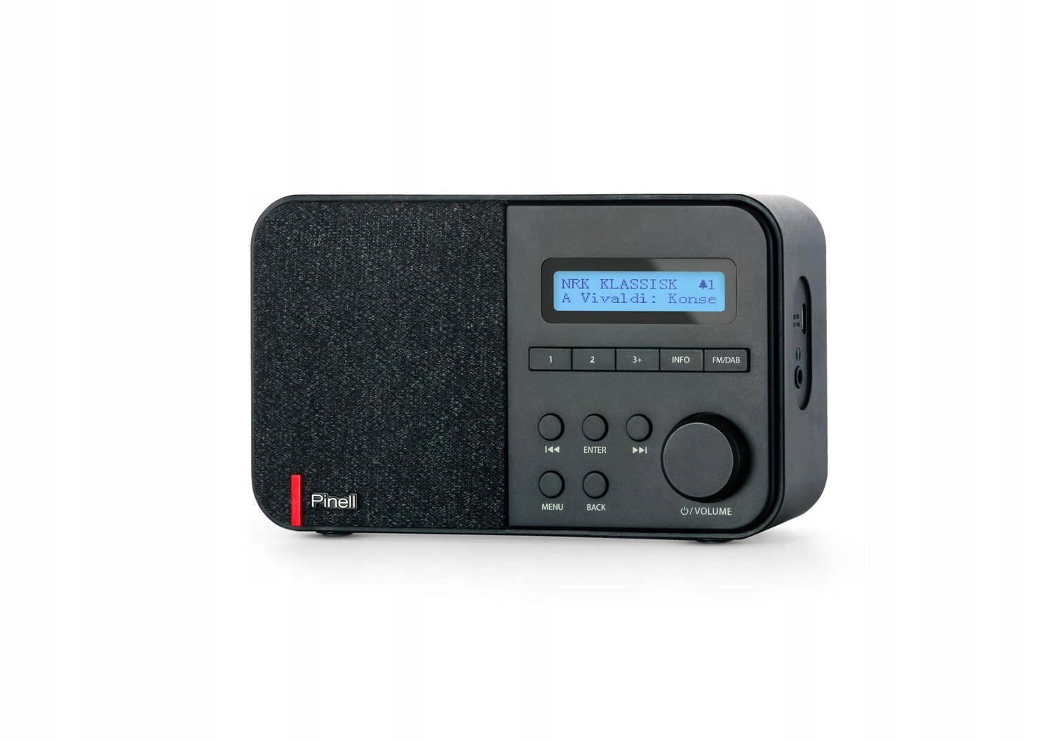 Sieťové a batériové rádio Dab+, Fm Pinell Supersound Mini je vždy v dosahu