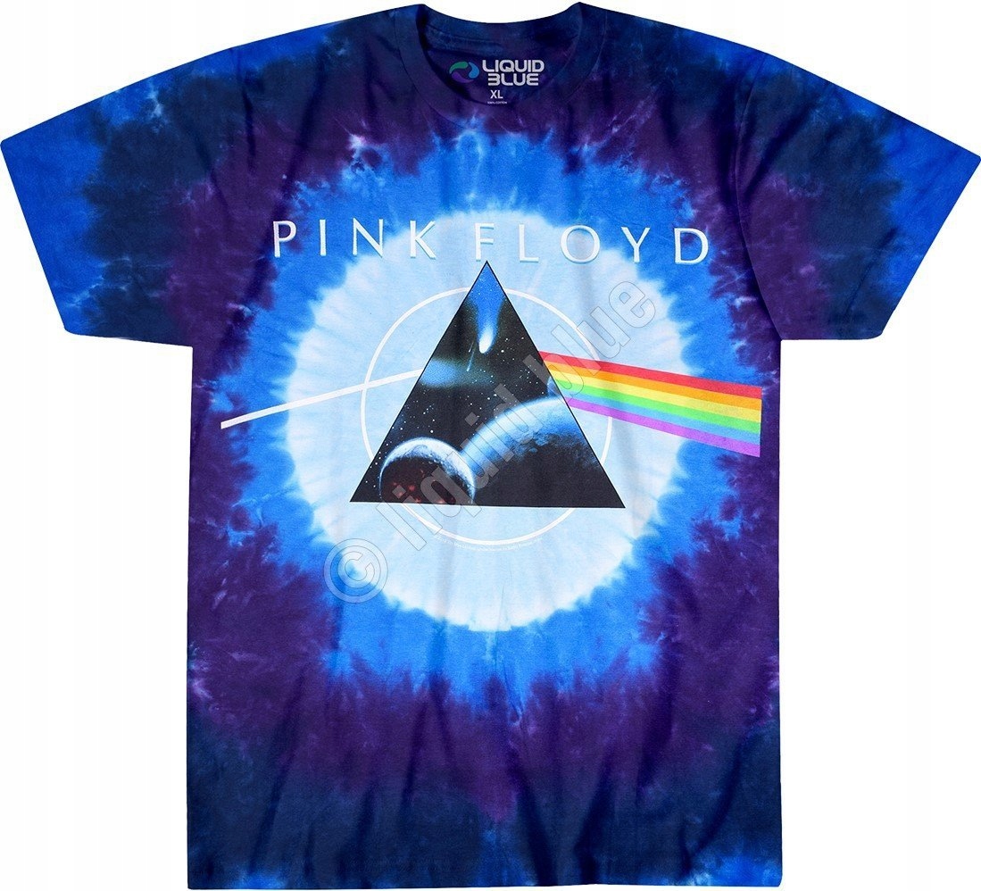 Pink Floyd Dark Side Galaxy Liquid Blue S