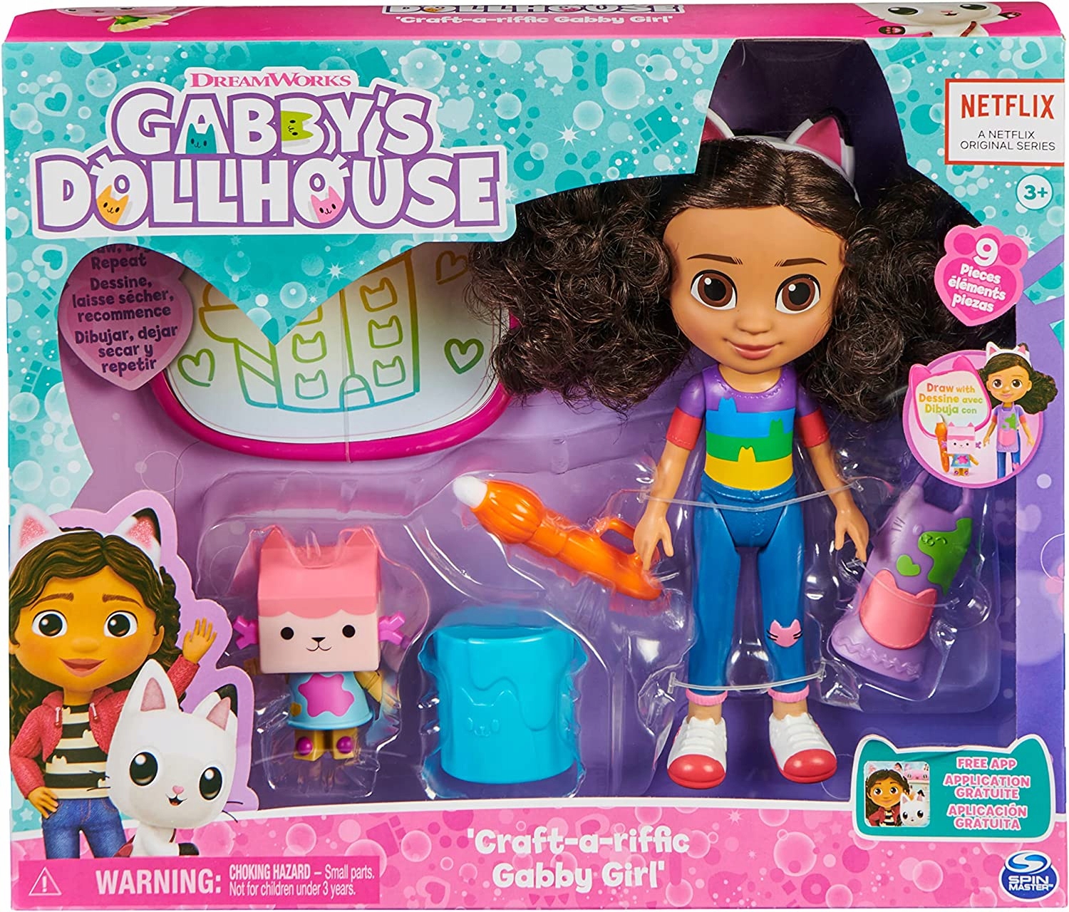 

Gabby's Dollhouse Gabi Koci Domek Lalka Gabi 20 CM