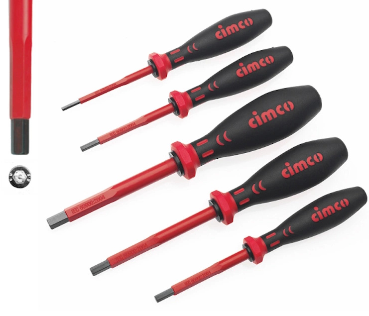 Imbusový šestihranný klíč 1000 V Vde 3-8 mm, sada 5 ks Cimco