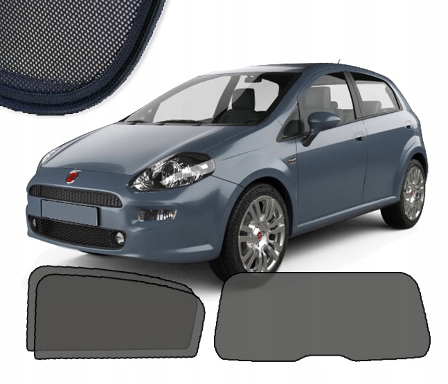 ZASŁONKI DEDYKOWANE DO FIAT GRANDE PUNTO 2005-2014