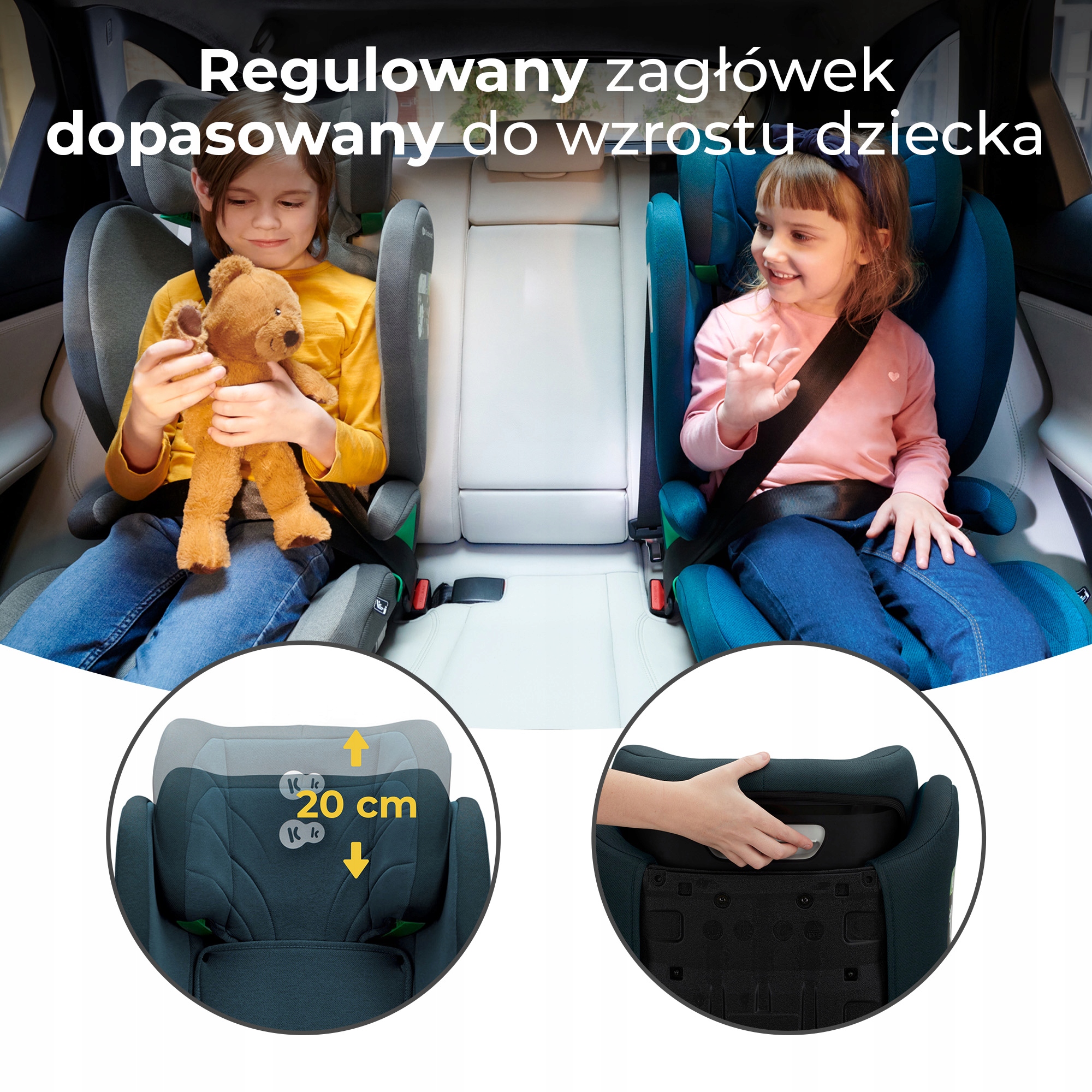 Fotelik samochodowy 100-150 i-Size 15-36 kg ISOFIX Stan opakowania oryginalne