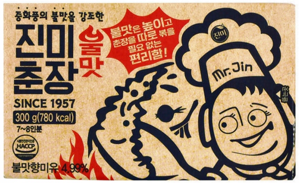 

Pasta Chunjang Jjajang z czarnej fasoli ostra 300g