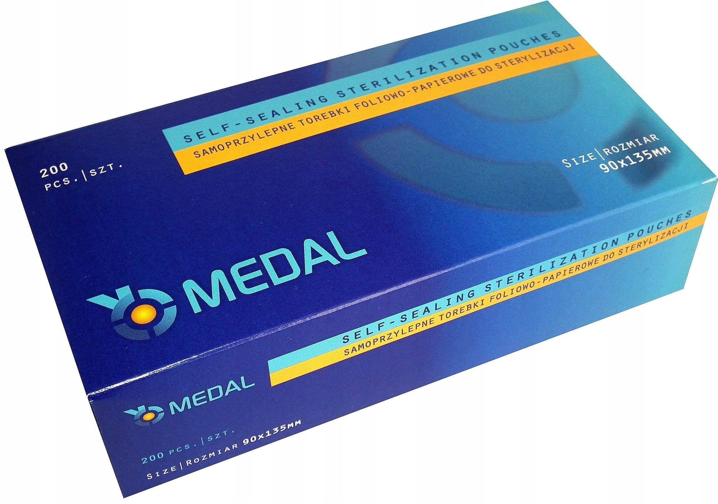 

Torebki Do Sterylizacji Medal 90x135mm (200 szt.)