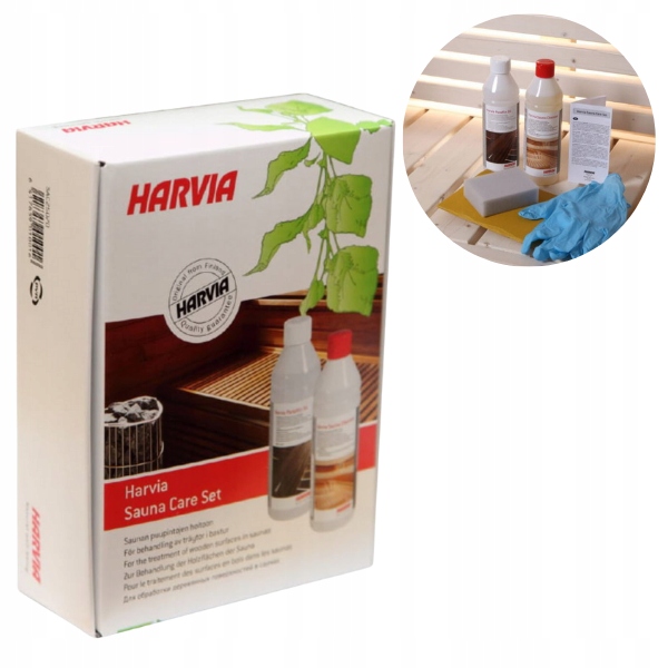 Súprava na čistenie a impregnáciu sauny 2x500 ml Harvia Dezinfekcia