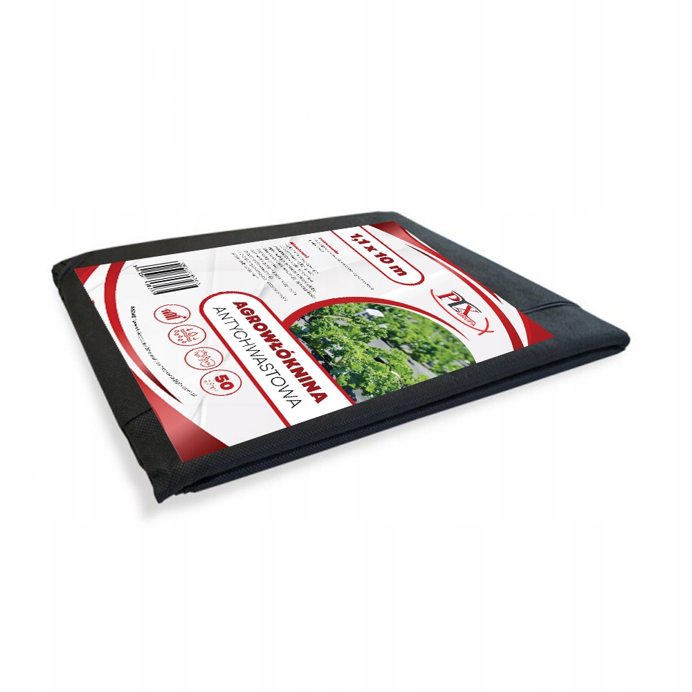 

Agrowłóknina czarna 1,1x 10m 17gr/m2 Plx