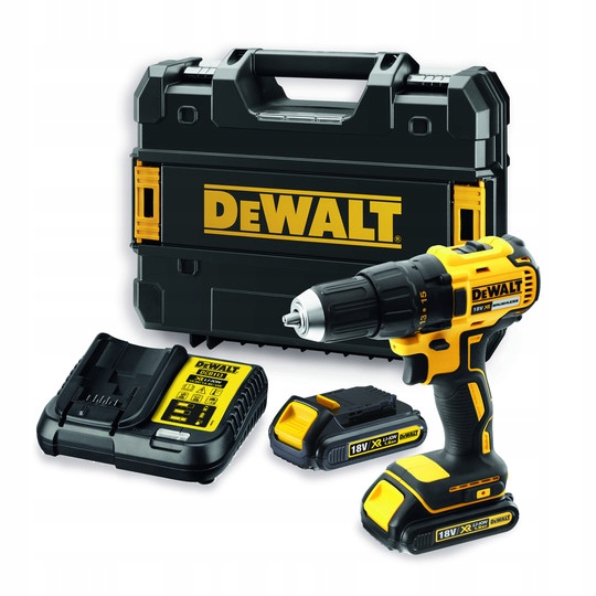 

Dewalt Wiertarko-wkrętarka 18V 65/26Nm 2x1,5Ah LI-