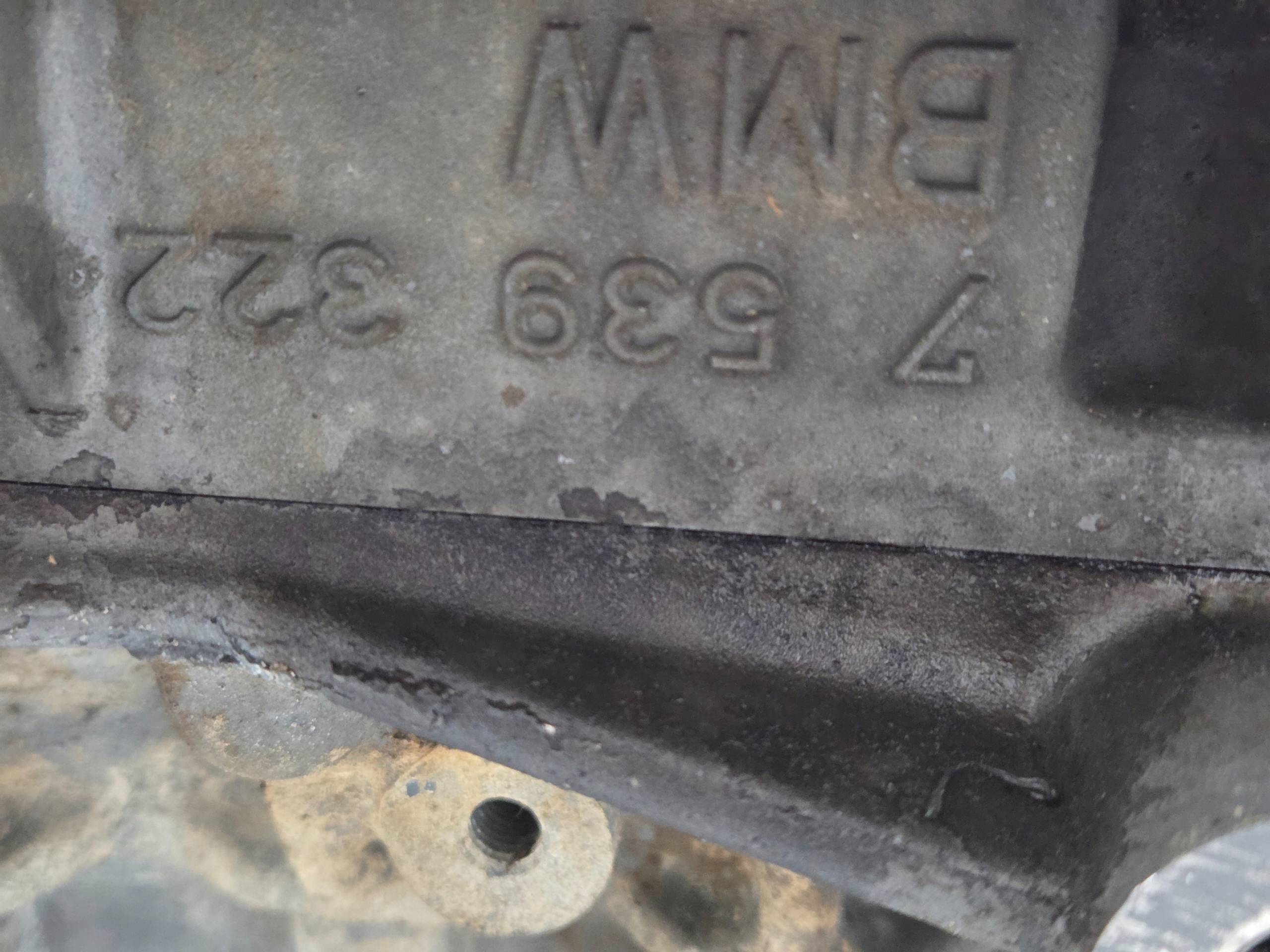BLOK Motore BMW E60 E61 N52B30A 7539322