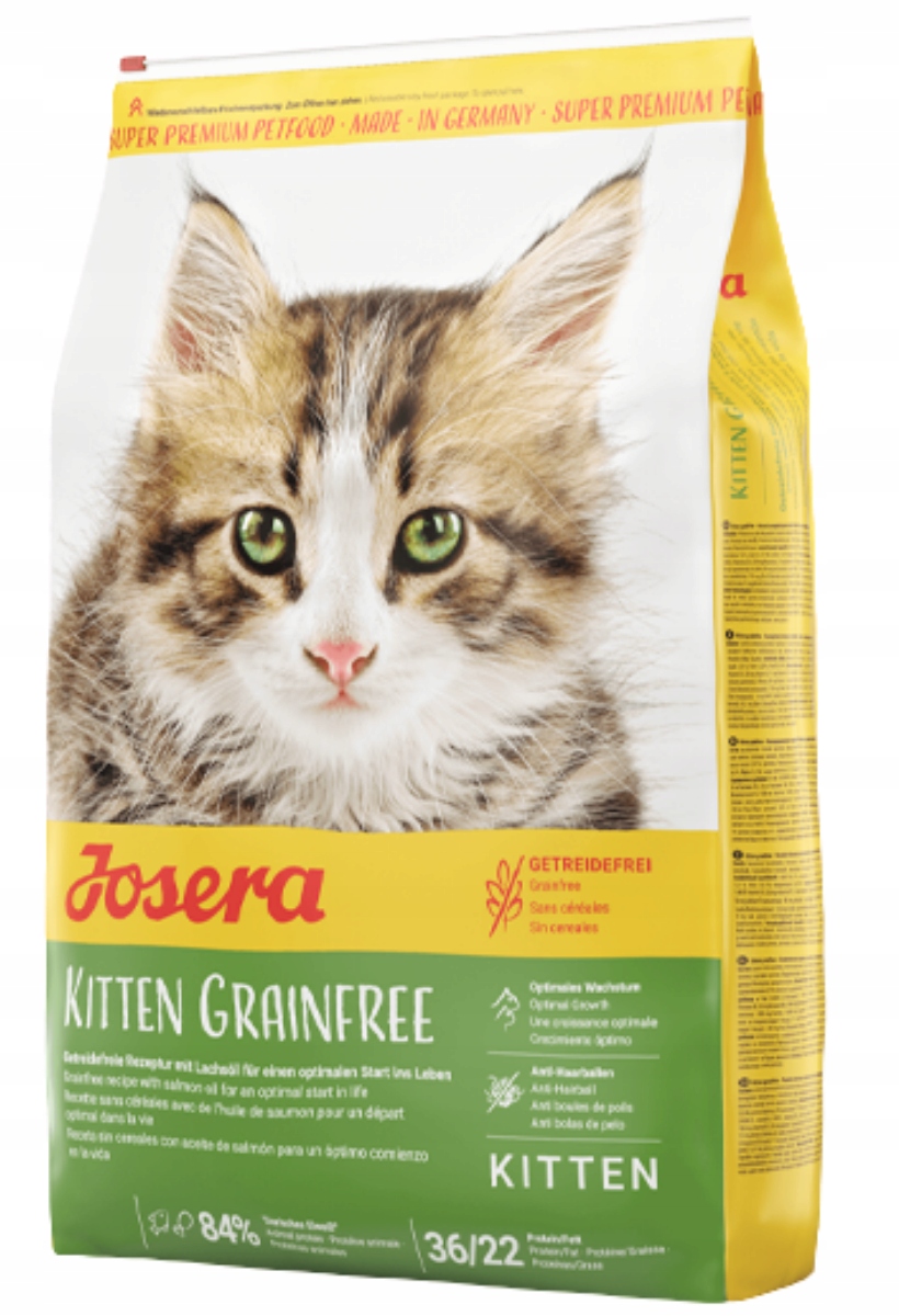 Levně Josera Kitten Grainfree Suché krmivo pro koťata 2 kg drůbež losos