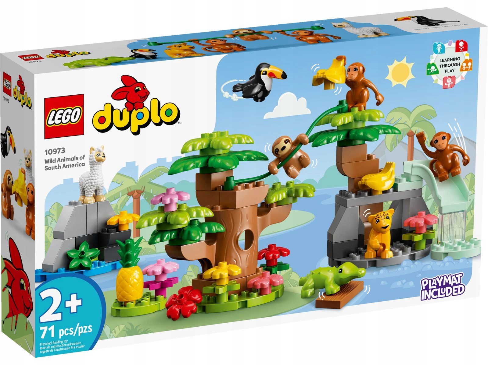 Lego 10973 Duplo Divoká zvířata Jižní Ameriky