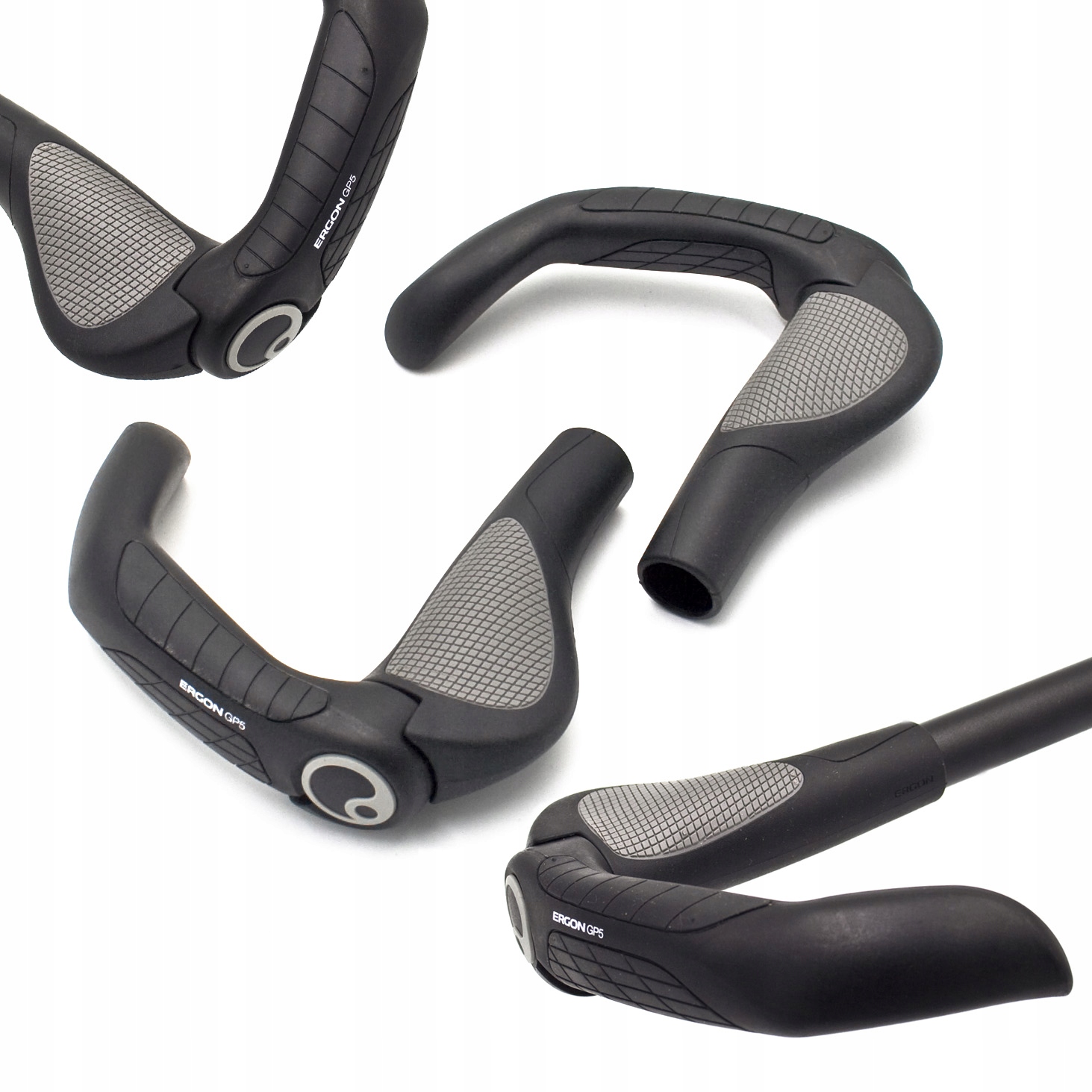 Gripy řídítek na kolo s rohy Ergon Grip GP5 S ergonomické
