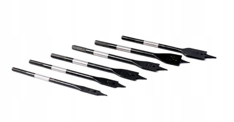 

Wiertła łopatkowe do drewna 6 sztuk 10-25mm