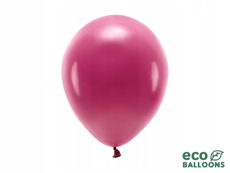 

Balony Eco 26cm bordo 10 szt Ekologiczne