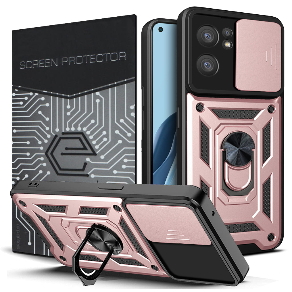 

Obudowa Case Etui Pancerne+szkło do Oppo Reno 7 5G