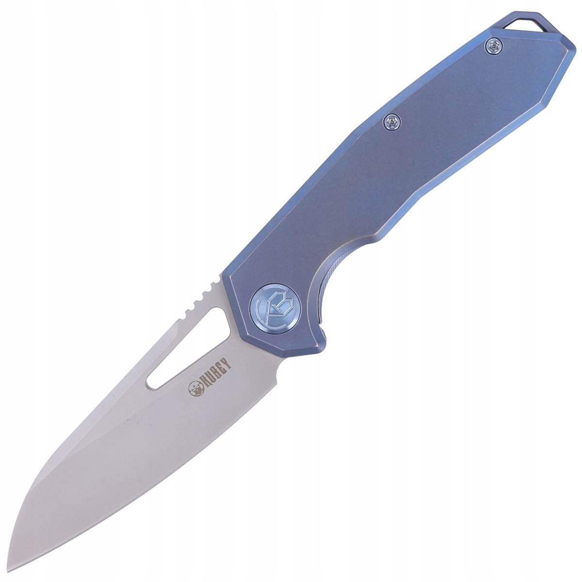 Nůž Kubey Knife Vagrant, Blue Titanium (KB284B)