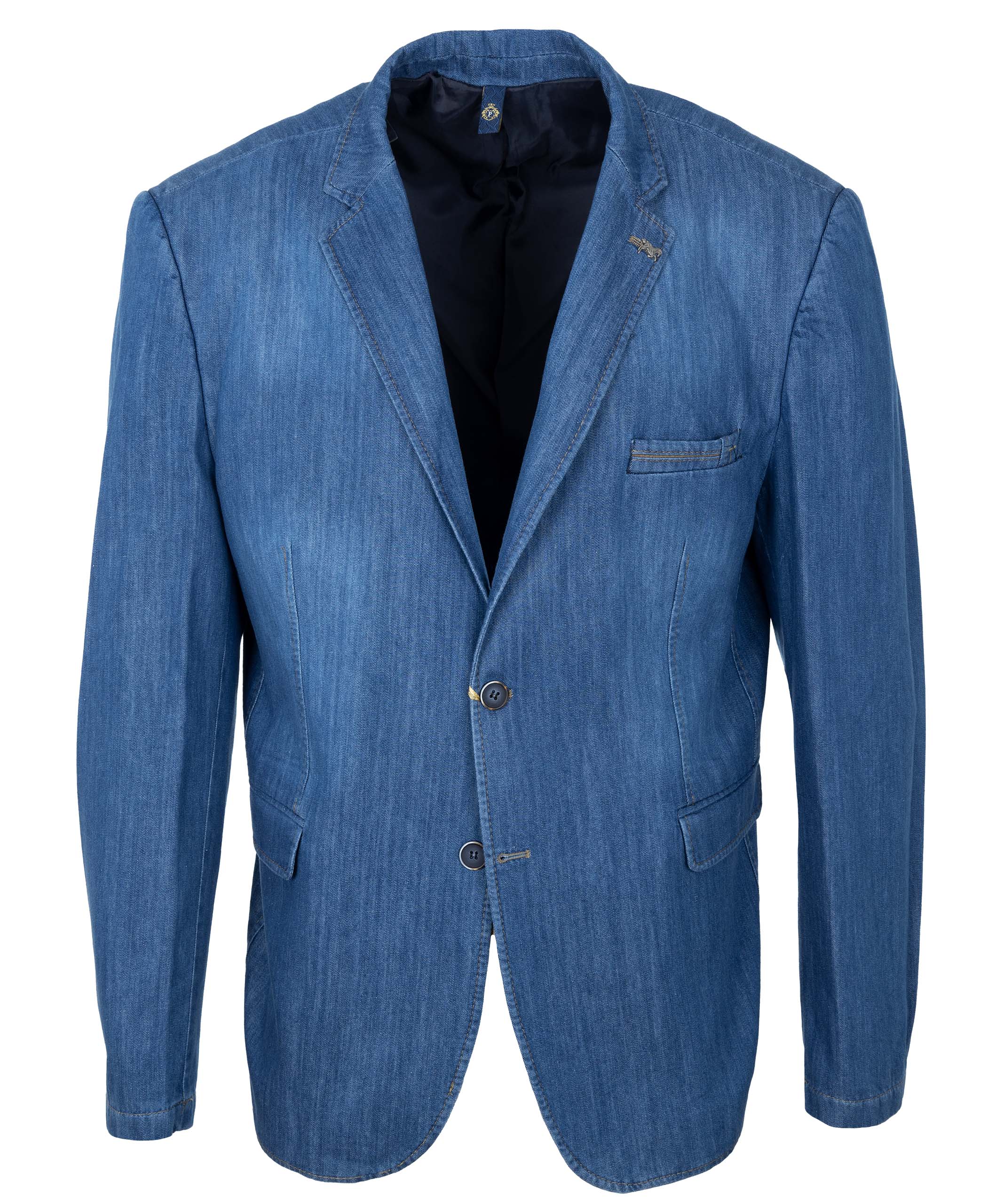 

Marynarka męska, jeans, Palmiro Rossi, 60 dżinsowa