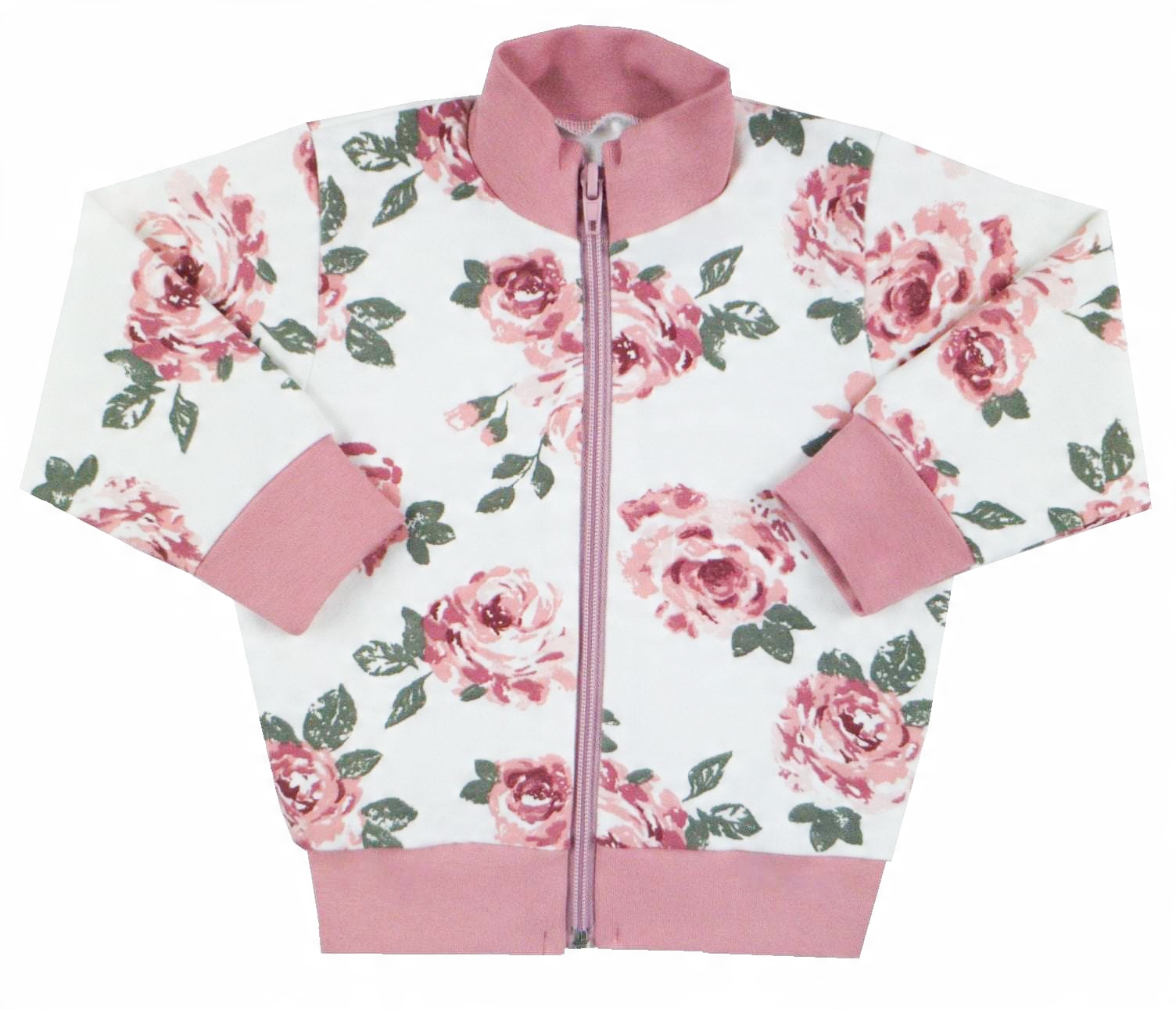

Rozpinana bluza dresowa dla dziewczynki r.80