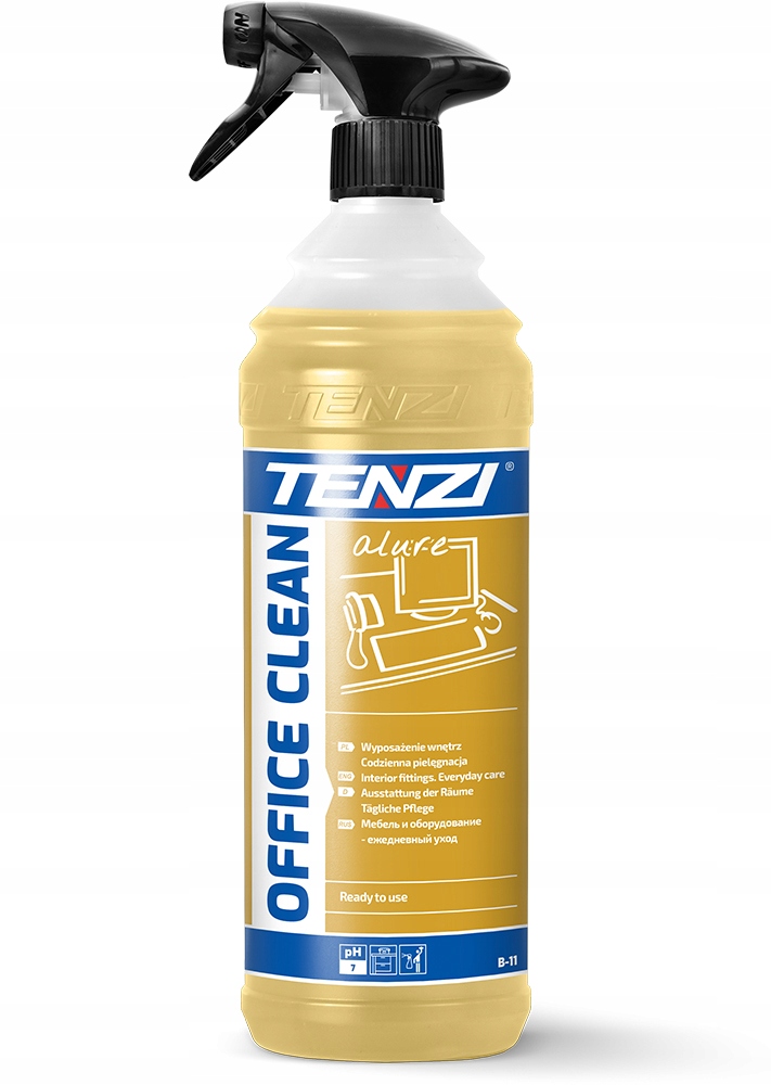 

Tenzi Office Clean Alure Żółty 1L Mycie Mebli