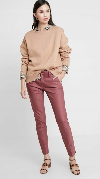 Mos Mosh Látkové Kalhoty V Kant 38