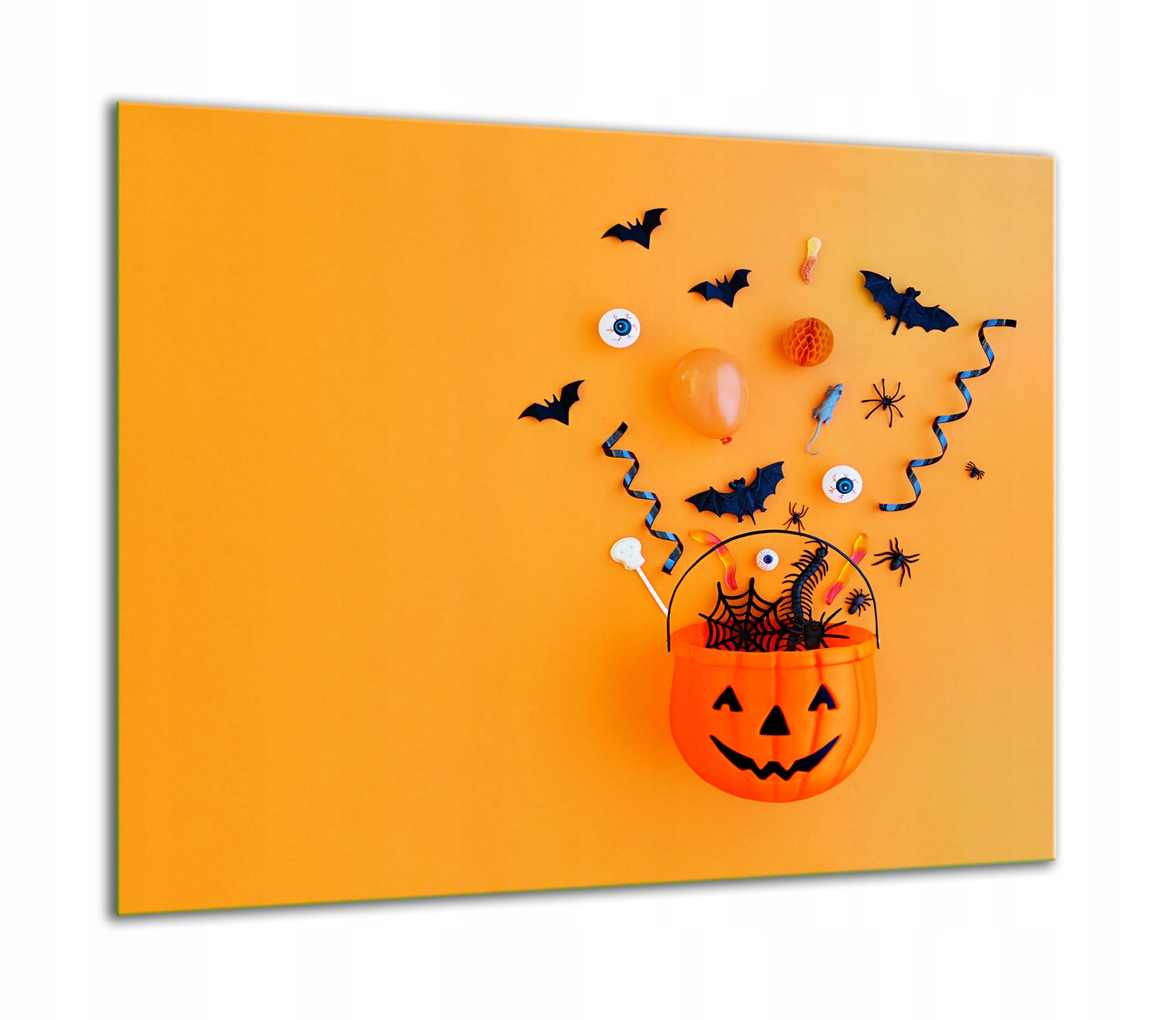 7v1 Skleněná Ochranná Deska Na Sporák 60x52 Halloween