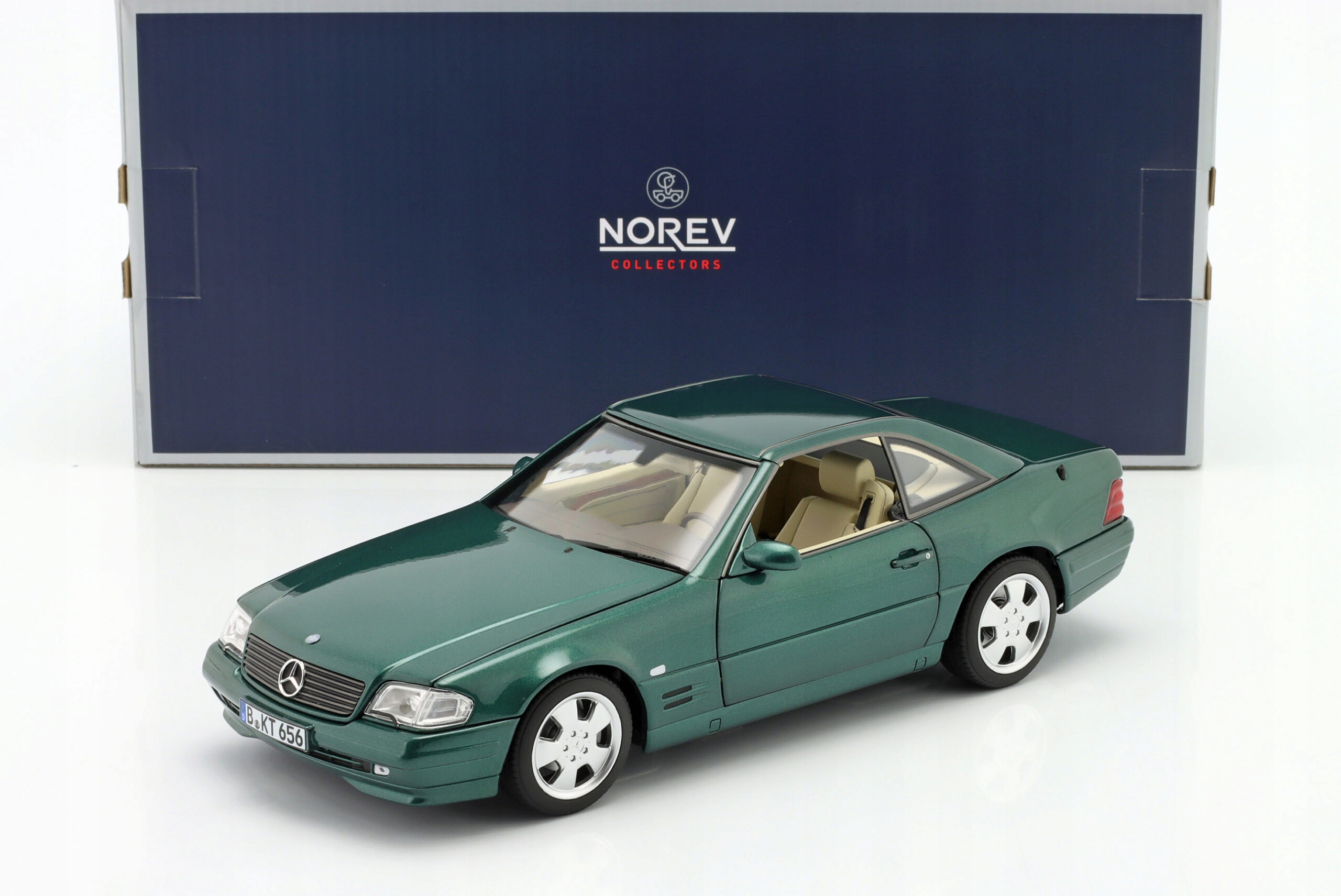 Norev Mercedes 500 Sl (R129) Facel 1999 Zelená 1:18